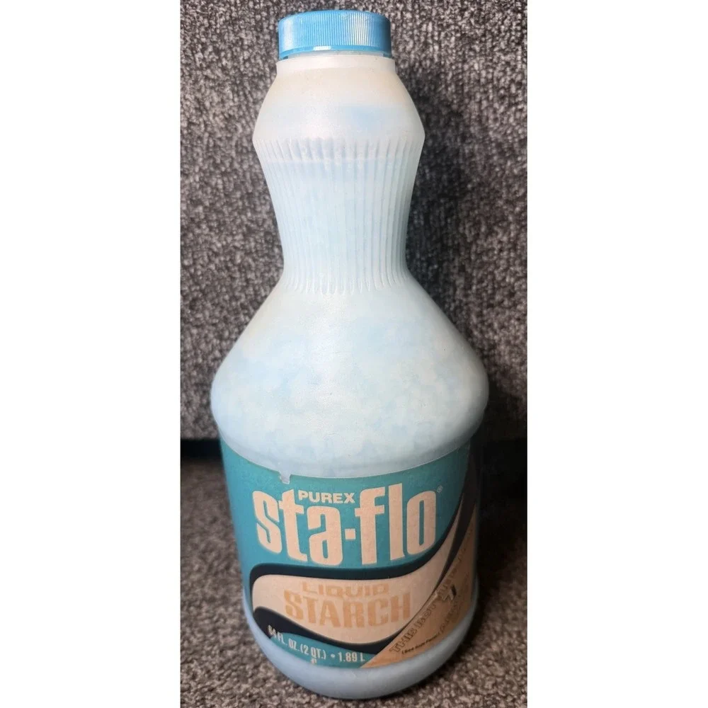 Purex Sta-Flo Liquid Starch Concentrated 64 Oz Laundry